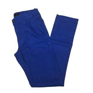 Jordache Bright‎ Blue Skinny Jeans Girls 16 Solid School Basic
